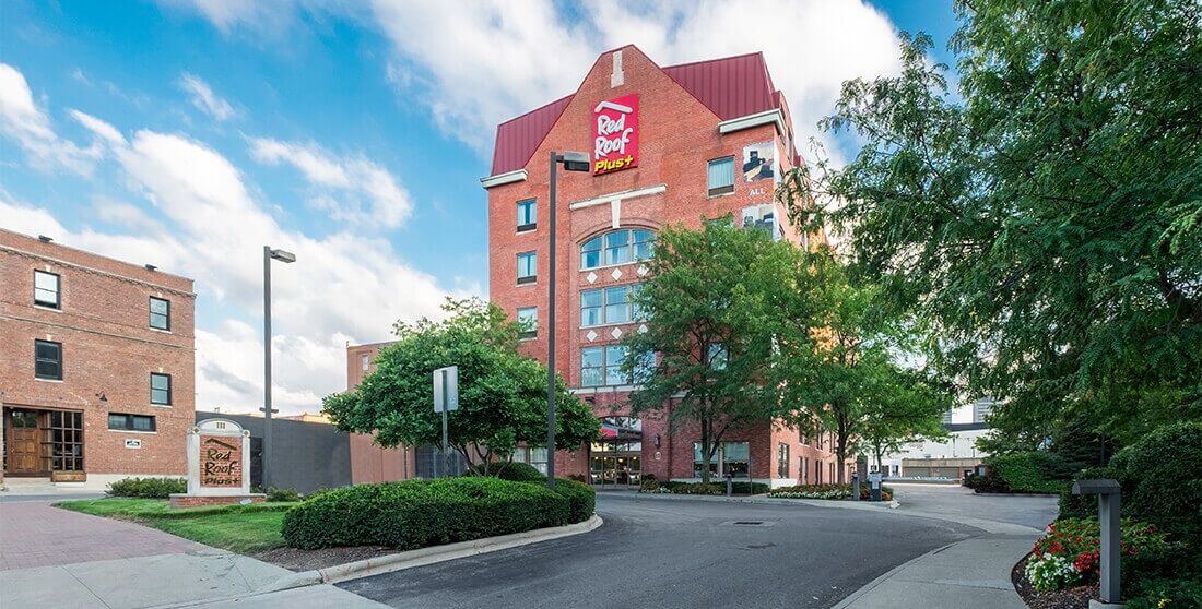 Red Roof Inn Plus+ Columbus Downtown - Convention Center Exterior foto